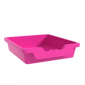 Aufbewahrungsbox Ergo Tray,  7 cm hoch, lila, 